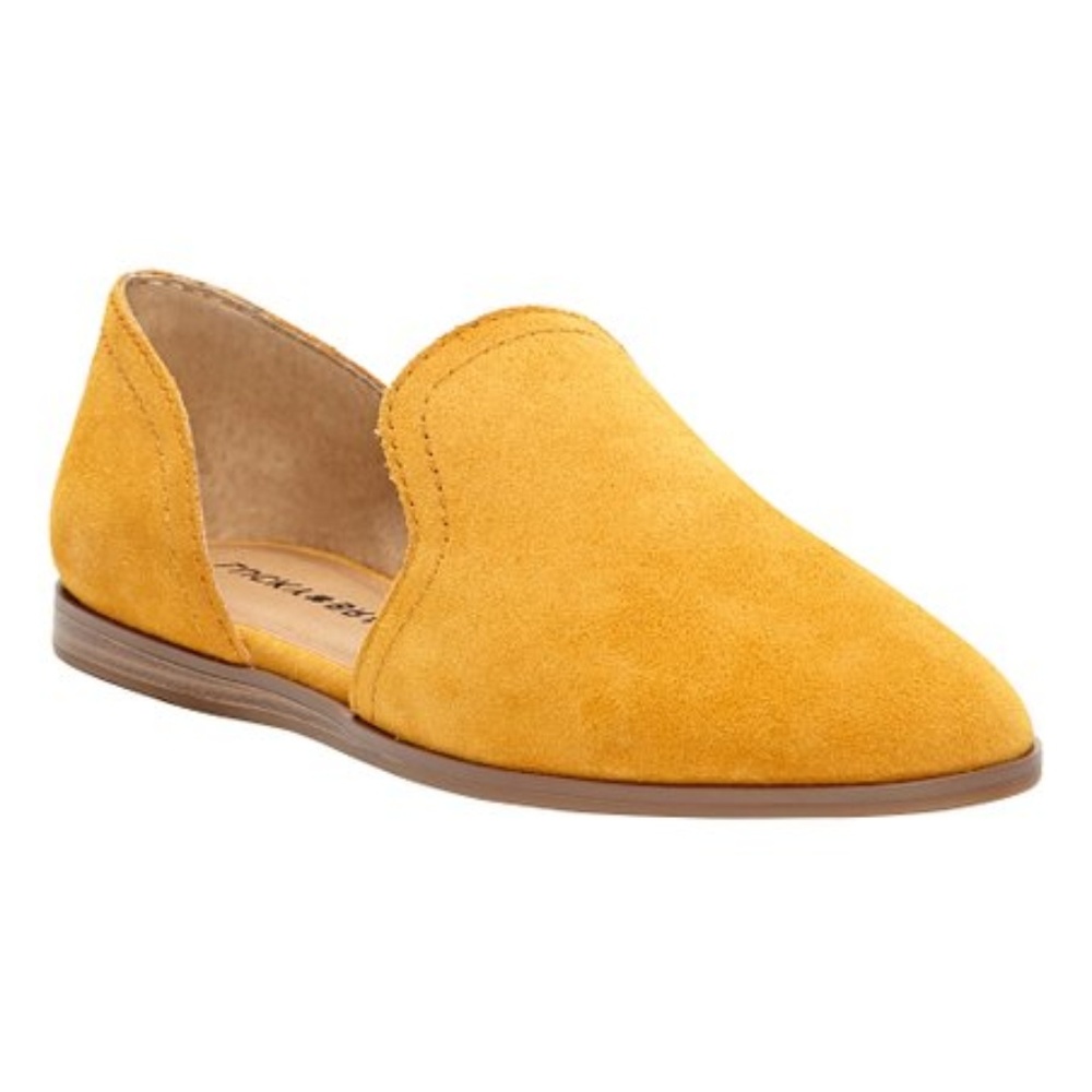 Lucky Brand 'Jinree' Flat in Inca Gold